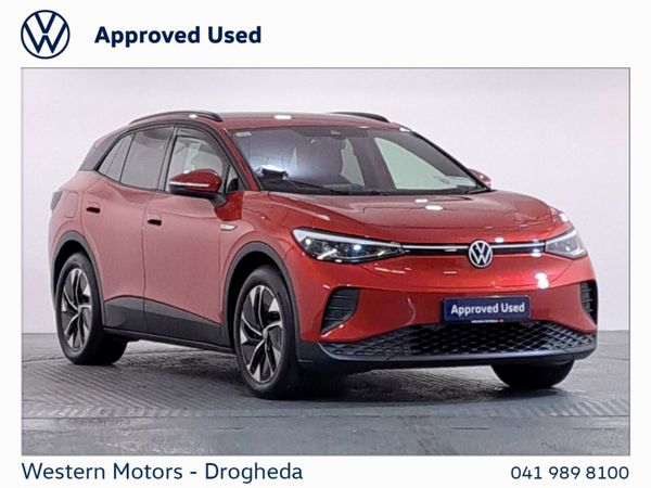 Volkswagen ID.4 SUV, Electric, 2023, Red