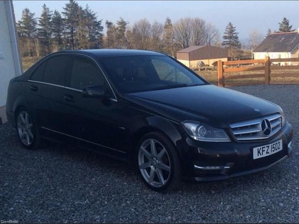 Mercedes-Benz C-Class Saloon, Diesel, 2012, Black