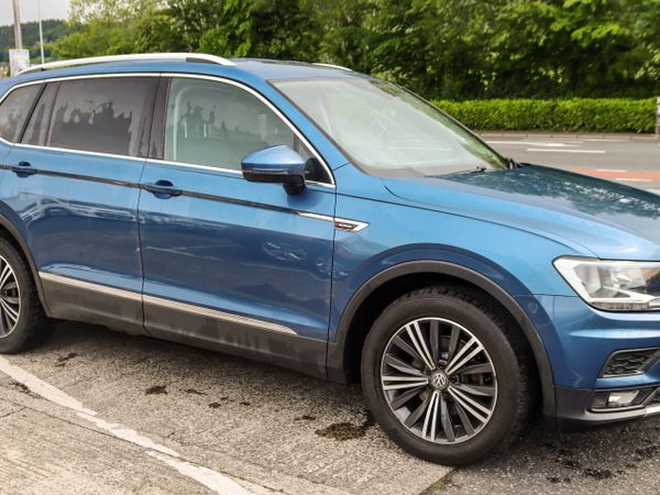 Volkswagen Tiguan SUV, Diesel, 2018, Blue