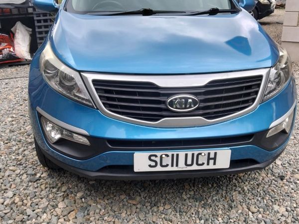 Kia Sportage SUV, Diesel, 2011, Blue