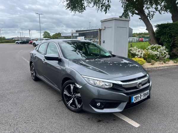 Honda Civic Saloon, Petrol, 2020, Grey