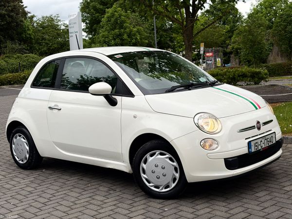 Fiat 500 Hatchback, Petrol, 2015, White