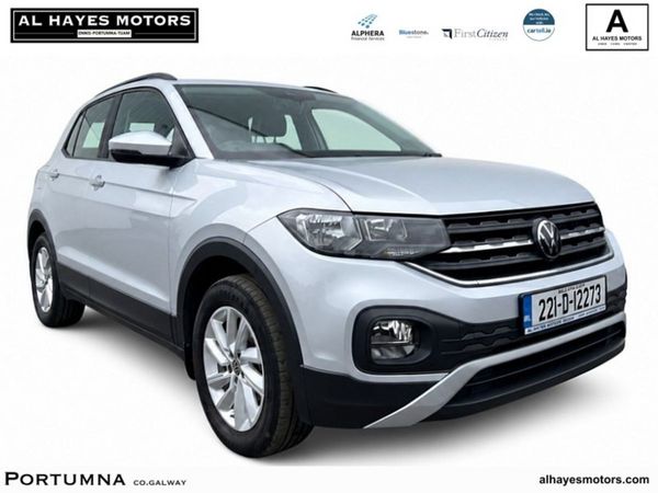 Volkswagen T-Cross SUV, Petrol, 2022, Silver