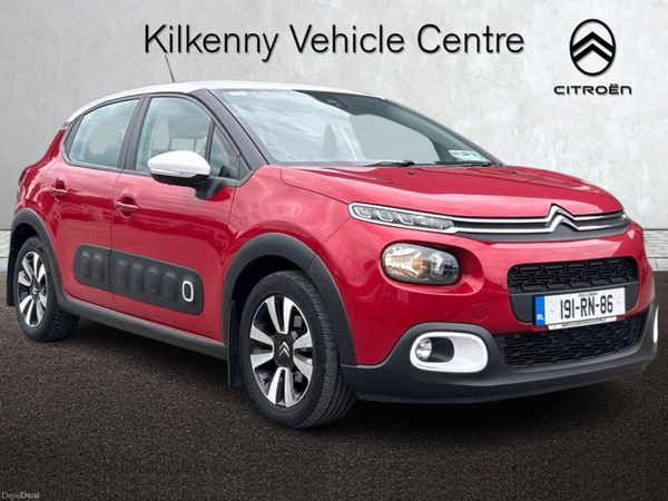 Citroen C3 Hatchback, Petrol, 2019, Red