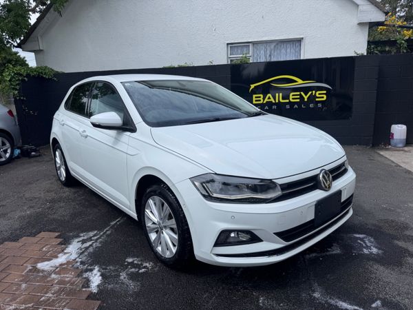 Volkswagen Polo Hatchback, Petrol, 2019, White