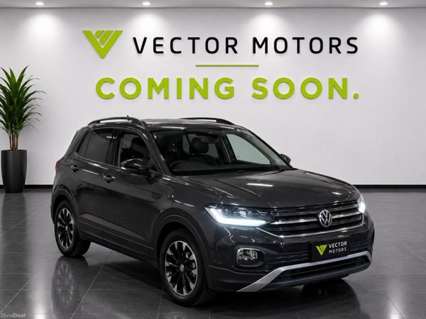 Volkswagen T-Cross SUV, Petrol, 2024, Black