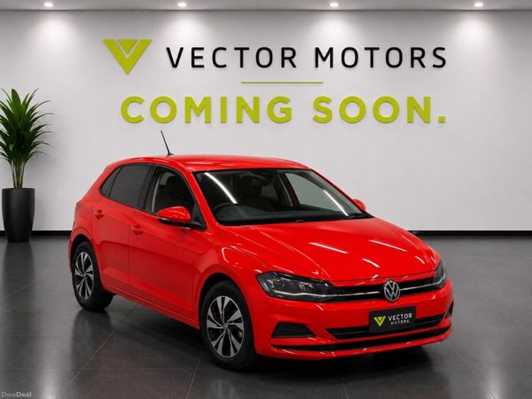 Volkswagen Polo Hatchback, Petrol, 2021, Red