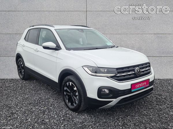 Volkswagen T-Cross SUV, Petrol, 2021, White