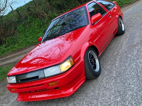 Toyota Corolla Coupe, Petrol, 1985, Red