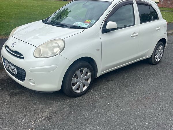 Nissan March Hatchback, Petrol, 2012, White