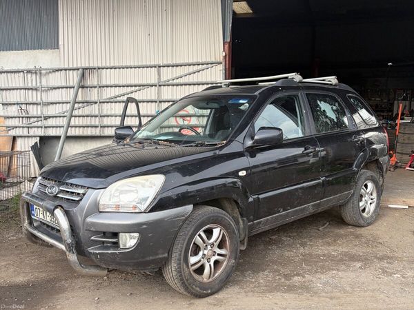 Kia Sportage SUV, Diesel, 2007, Black