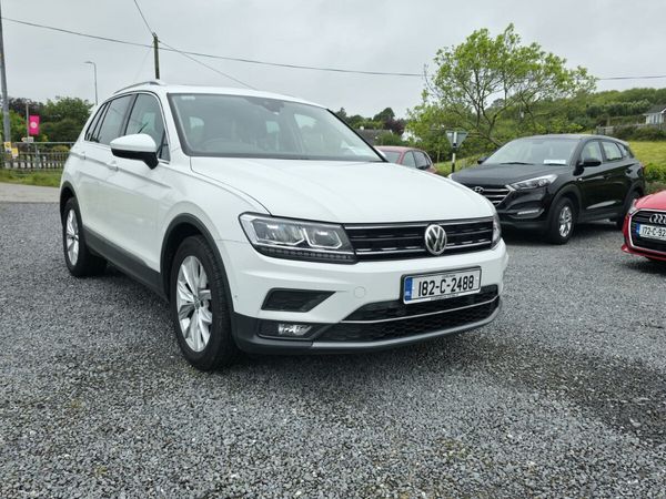 Volkswagen Tiguan SUV, Diesel, 2018, White
