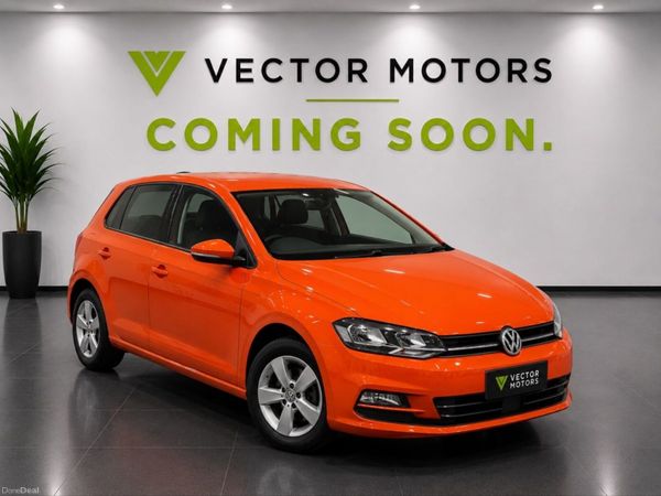 Volkswagen Polo Hatchback, Petrol, 2017, Red