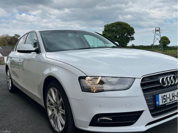 Audi A4 Saloon, Diesel, 2015, White