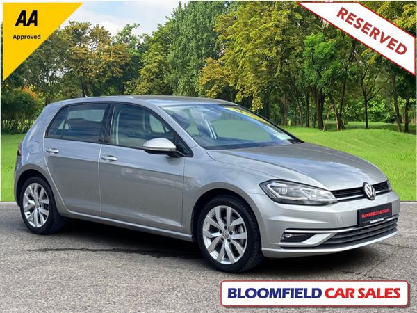 Volkswagen Golf Hatchback, Petrol, 2018, Silver