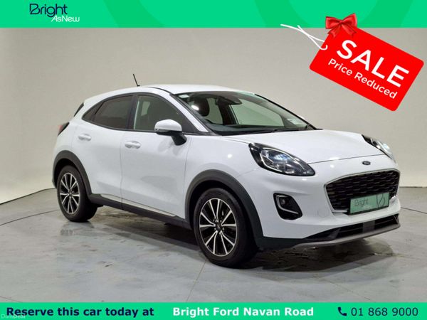 Ford Puma MPV, Petrol Hybrid, 2023, White