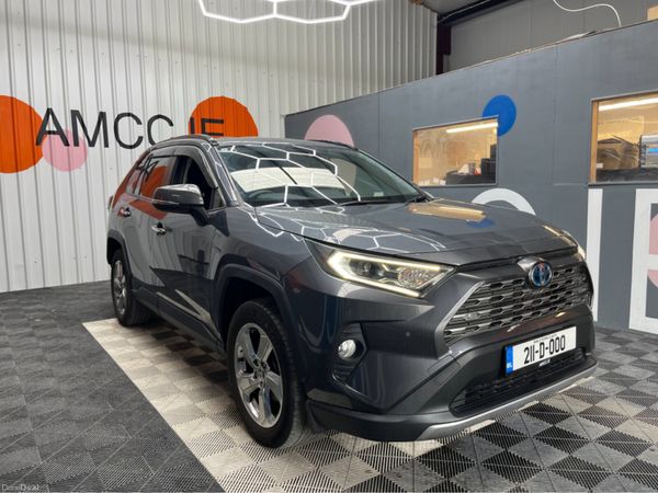 Toyota RAV4 SUV, Petrol Hybrid, 2021, Grey