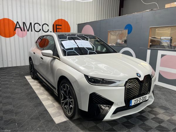 BMW iX SUV, Electric, 2023, White