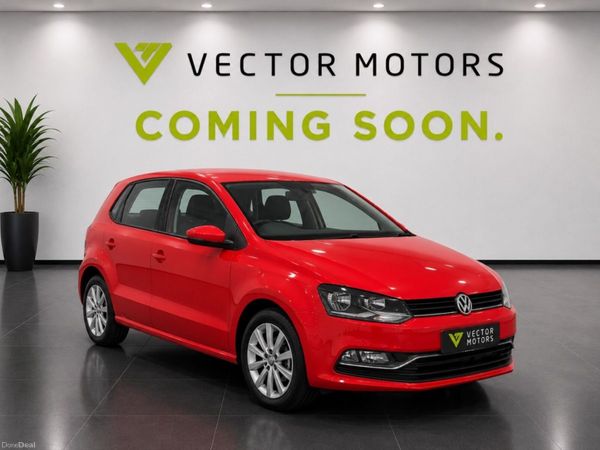 Volkswagen Polo Hatchback, Petrol, 2017, Red