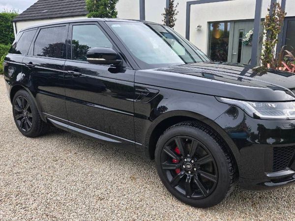 Land Rover Range Rover Sport SUV, Petrol Plug-in Hybrid, 2021, Black