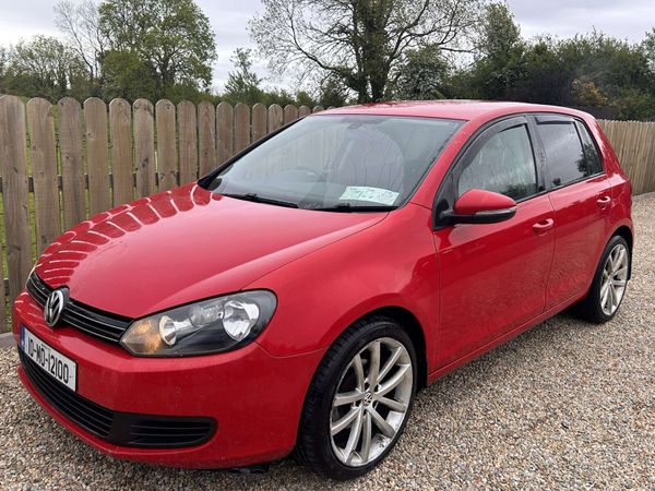 Volkswagen Golf Hatchback, Diesel, 2010, Red