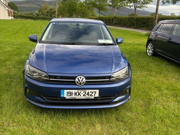 Volkswagen Polo Hatchback, Petrol, 2019, Blue