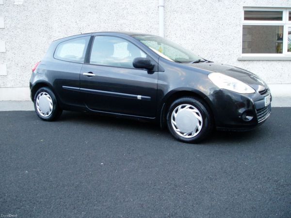 Renault Clio Hatchback, Ethanol Petrol, 2010, Black