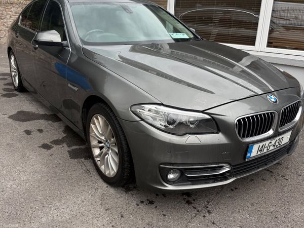 BMW 5-Series Saloon, Diesel, 2014, Grey