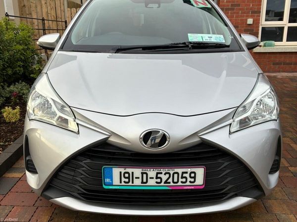 Toyota Vitz Hatchback, Petrol, 2019, Silver