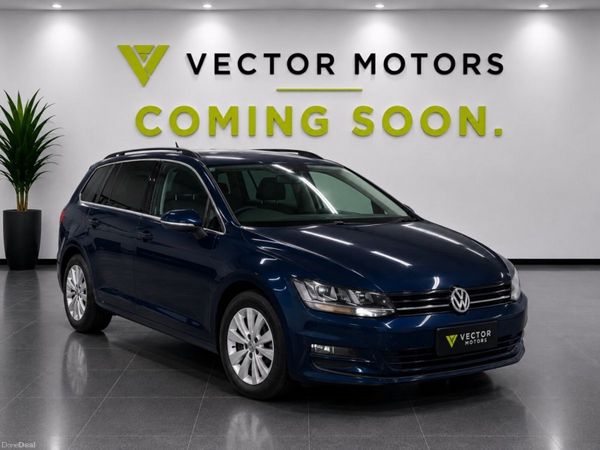 Volkswagen Golf Estate, Petrol, 2016, Blue