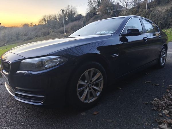 BMW 5-Series Saloon, Diesel, 2013, Blue