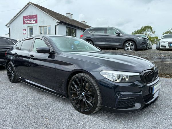BMW 5-Series Saloon, Diesel, 2018, Black