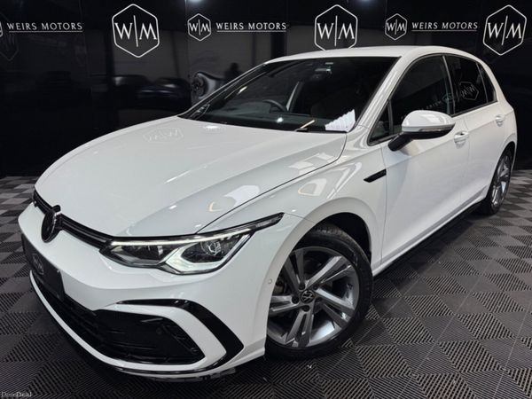 Volkswagen Golf Hatchback, Petrol Hybrid, 2021, White
