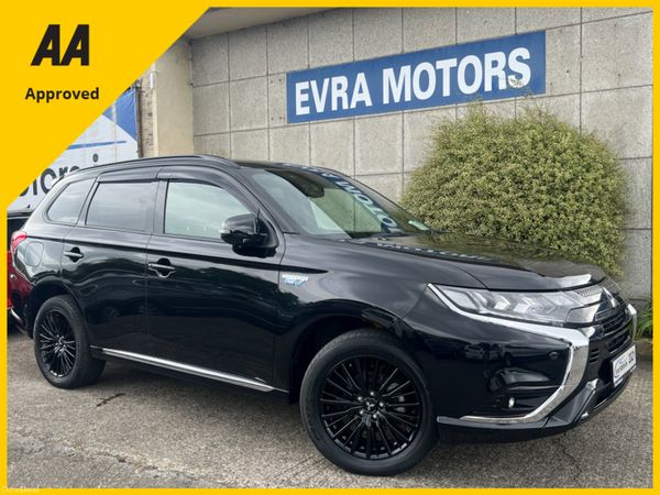 Mitsubishi Outlander SUV, Petrol Plug-in Hybrid, 2021, Black