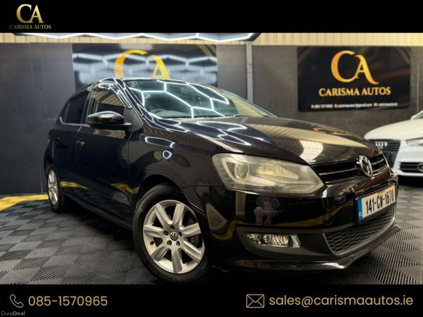 Volkswagen Polo Hatchback, Petrol, 2014, Black
