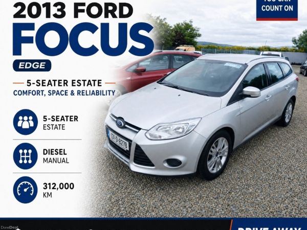 Ford Focus Estate, Diesel, 2013, Silver