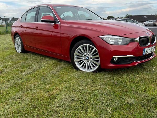 BMW 3-Series Saloon, Diesel, 2016, Red