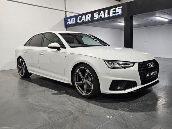 Audi A4 Saloon, Diesel, 2019, White