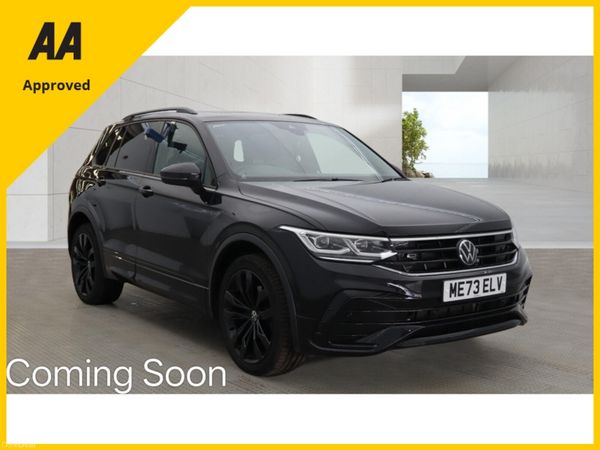 Volkswagen Tiguan SUV, Petrol Plug-in Hybrid, 2024, Black
