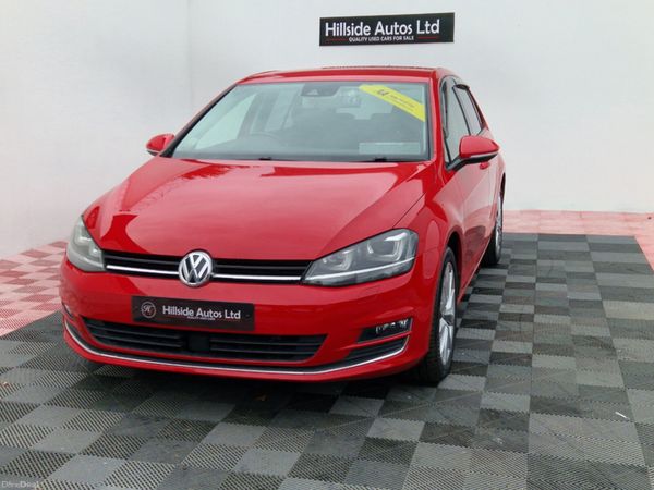 Volkswagen Golf Hatchback, Petrol, 2014, Red