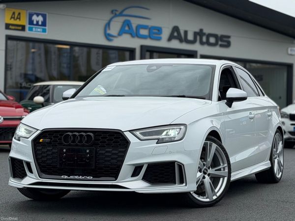 Audi RS3 Saloon, Petrol, 2018, White