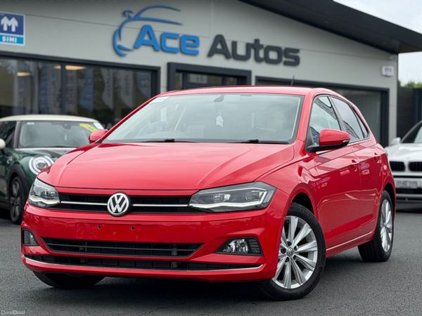 Volkswagen Polo Hatchback, Petrol, 2019, Red