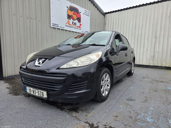 Peugeot 207 Hatchback, Petrol, 2010, Black