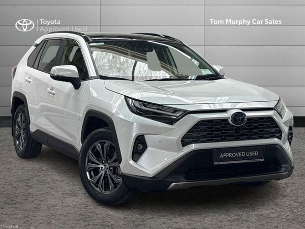 Toyota RAV4 SUV, Petrol Hybrid, 2024, White
