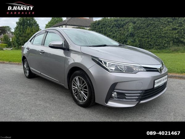 Toyota Corolla Saloon, Petrol, 2018, Silver