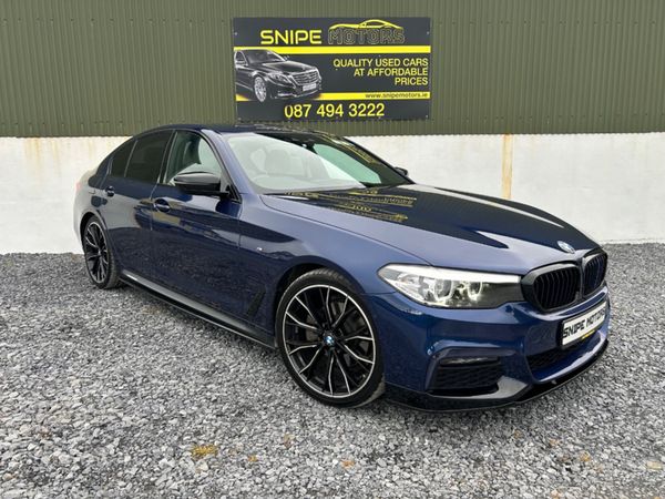 BMW 5-Series Saloon, Diesel, 2019, Blue