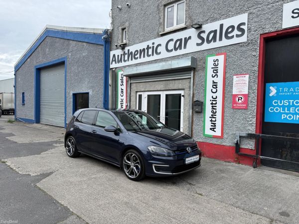 Volkswagen Golf Hatchback, Petrol Plug-in Hybrid, 2016, Blue