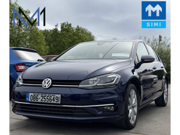 Volkswagen Golf Hatchback, Petrol, 2019, Blue