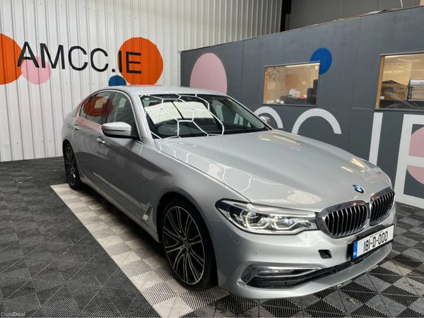 BMW 5-Series Saloon, Diesel, 2018, White