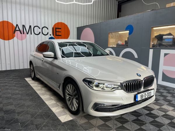 BMW 5-Series Saloon, Diesel, 2018, White